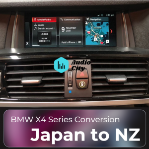 BMW X4 iDrive Radio & GPS Navigation Conversion (Japan to NZ)