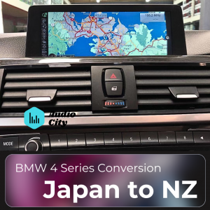 BMW 4 Series iDrive Radio & GPS Navigation Conversion (Japan to NZ)