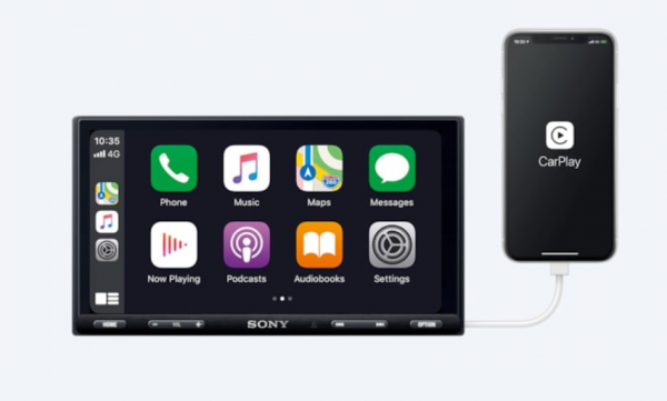 SONY XAV-AX5500 6.95” (17.6cm) Bluetooth® Media Receiver with